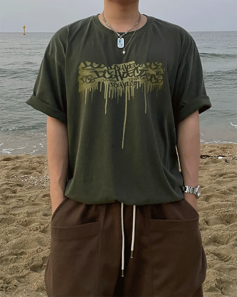 DS 피그먼트 티셔츠 (4color)